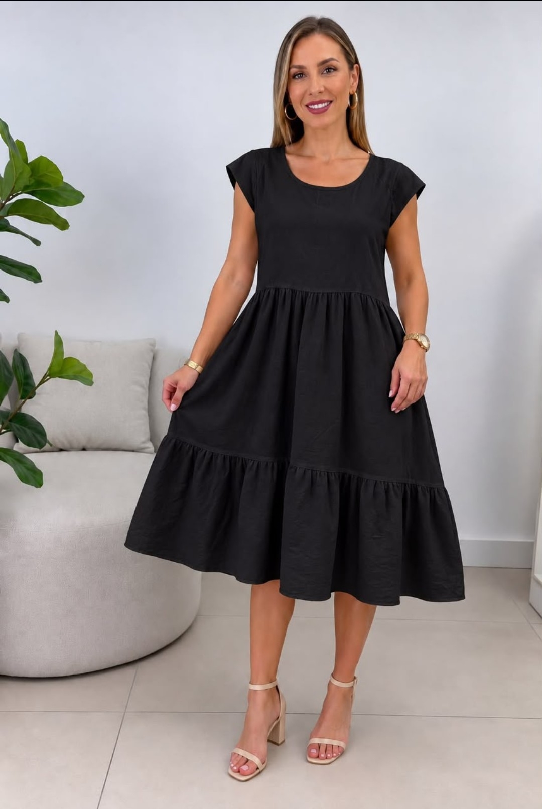 Vestido Volado Corto - Imagen 6