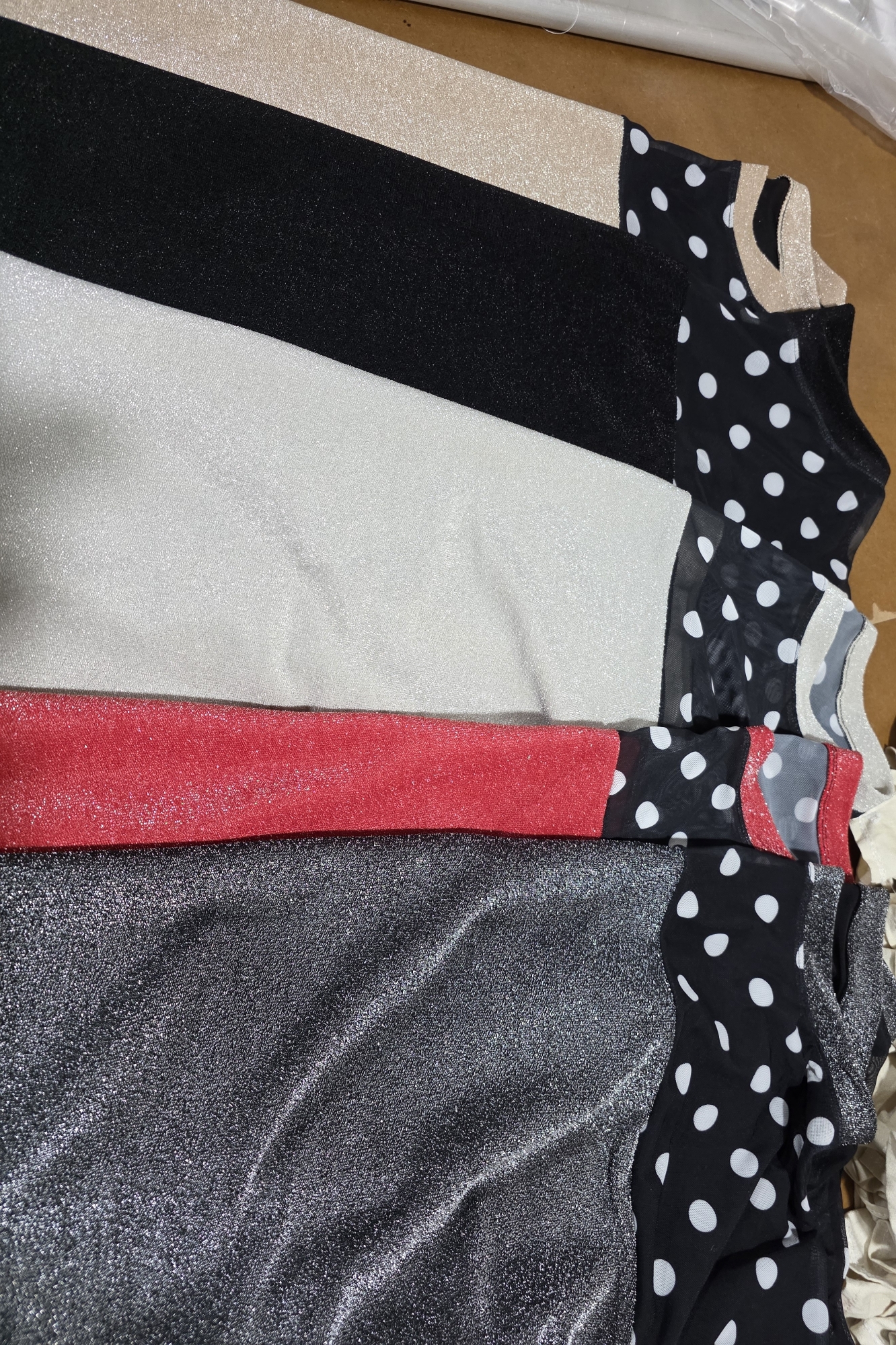 Remeras de Lurex con Tul - Imagen 2