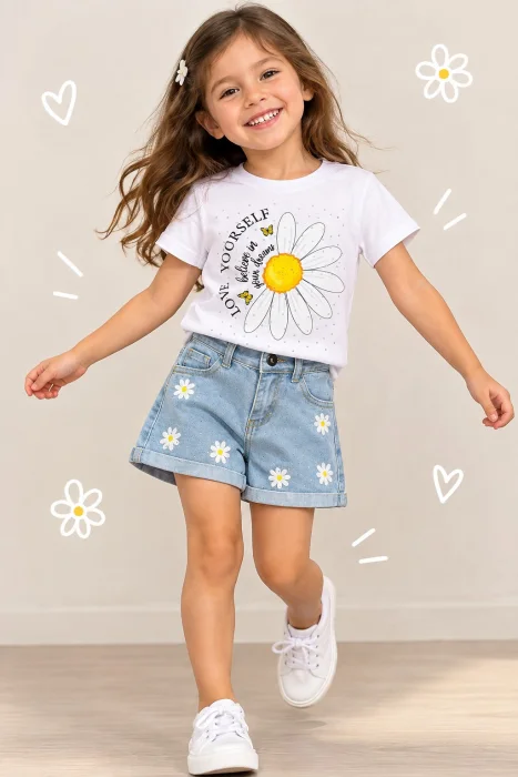 Conjunto Margarita Short