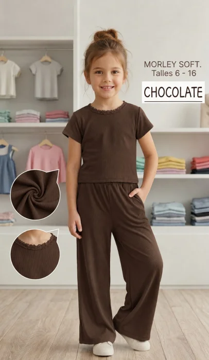 Conjunto Niña Morley Soft