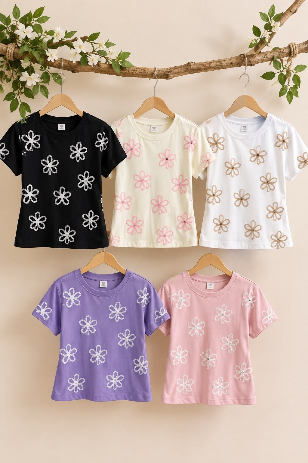 Remera Flores - Imagen 2