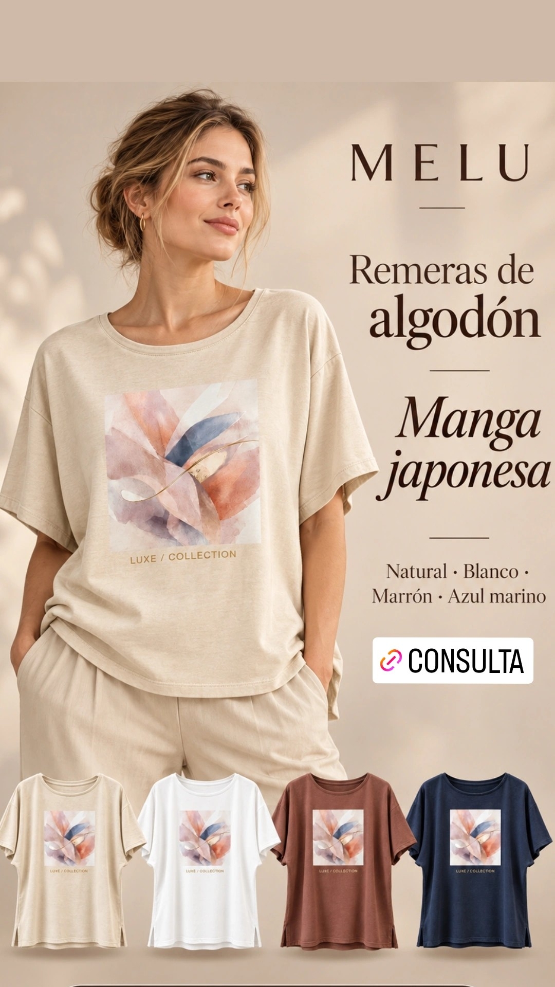 Remera Algodon Japonesa - Imagen 2