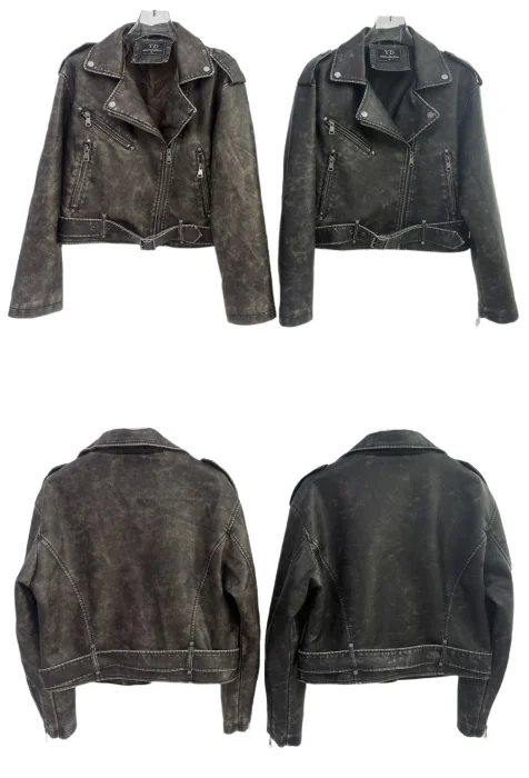Campera Vintage Ecocuero