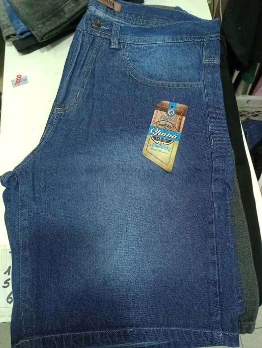 Bermuda  de Jeans Rijido Hombre:)
