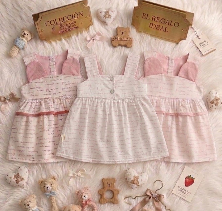 Vestido Beba 1a5 Importadas - Imagen 2