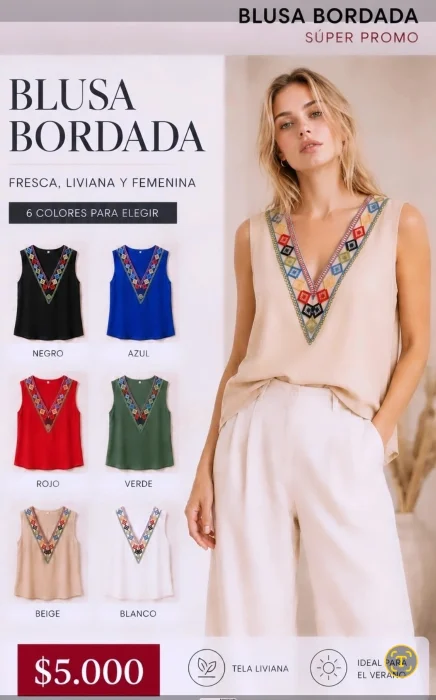 Musculosa Importada