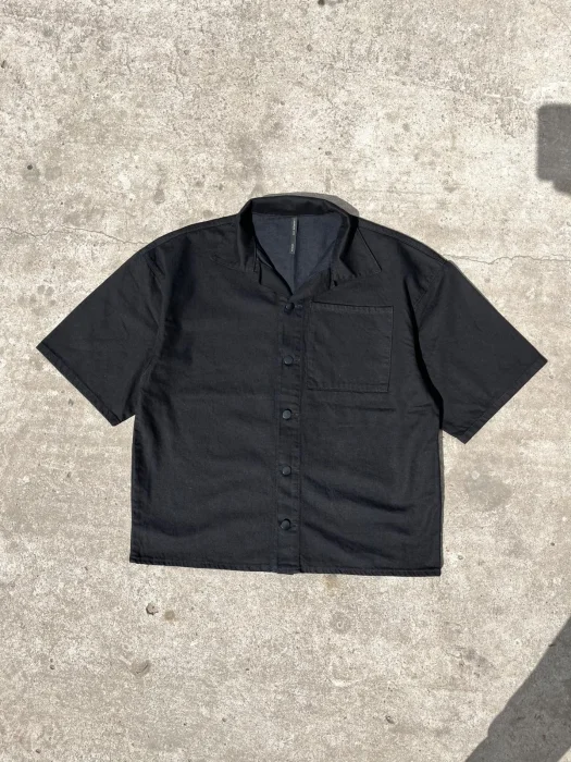Camisa Boxy - Negra
