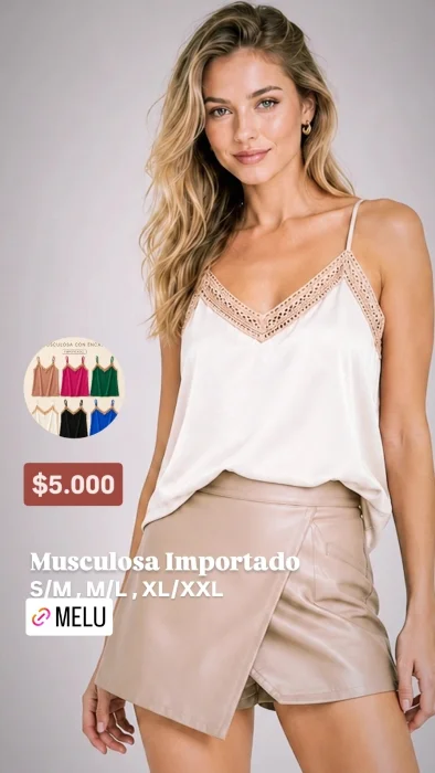 Musculosa Importada