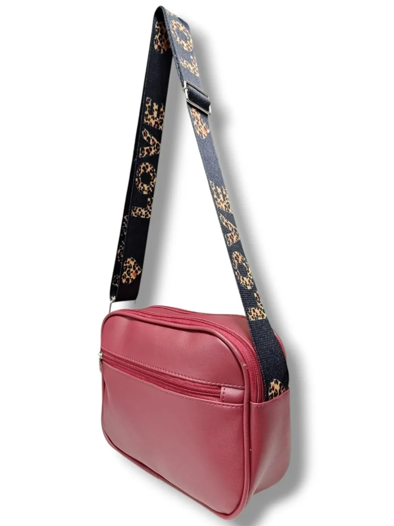 Bandolera Doble Compartimento Forradas 23×17×prof 8 Cm Aprox, Marroquíneria - Imagen 3