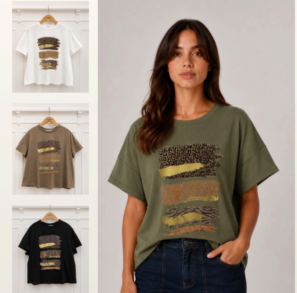 Remera de Algodón.  Amplio - Imagen 2
