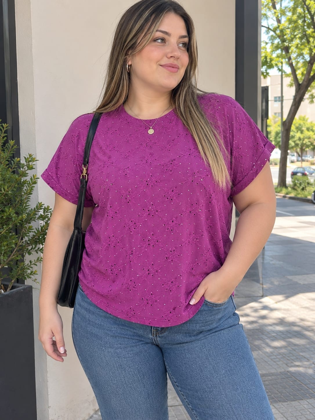 Remera Brodery con Strass - Imagen 3