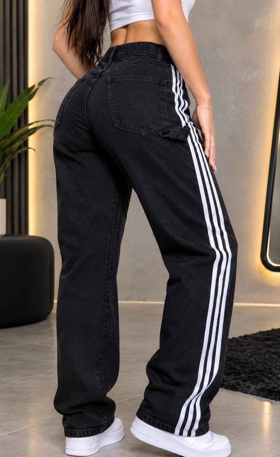 Jeans Adi.das Black - Imagen 3