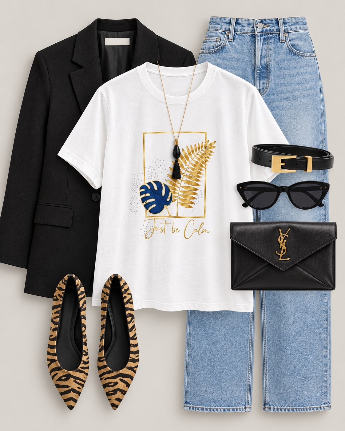 Remera Algodon con Tacha - Imagen 2