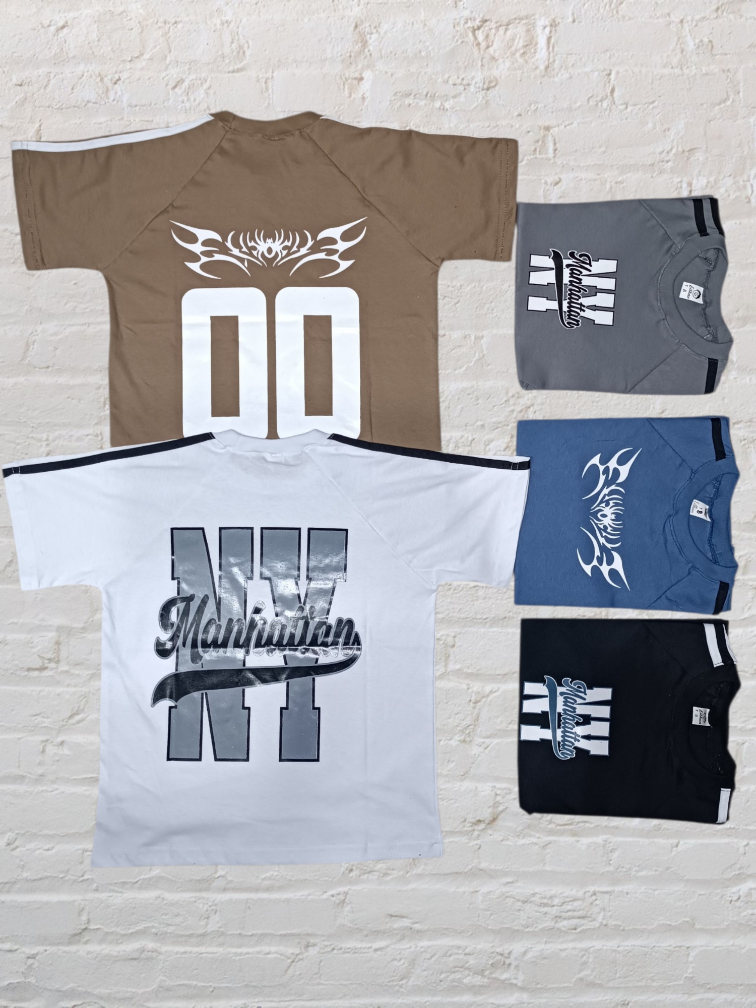 Remeras Tiras Oversise Nene - Imagen 2