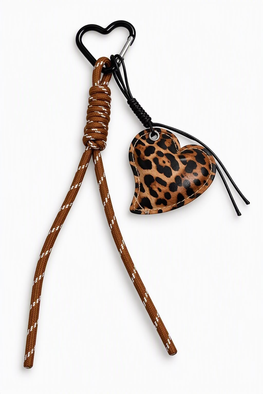 Llavero Corazon Animal Print - Imagen 4