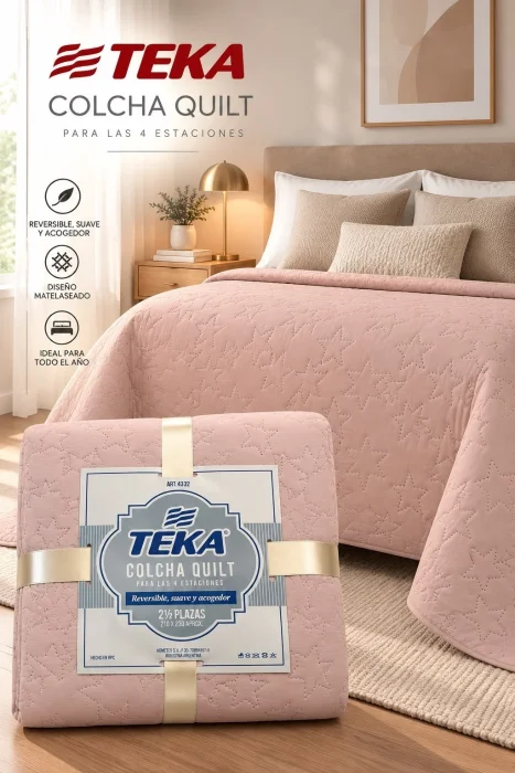 Cubrecama Teka Liso 2 y Media