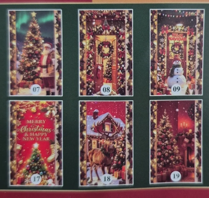 Cubre Puertas Navideños