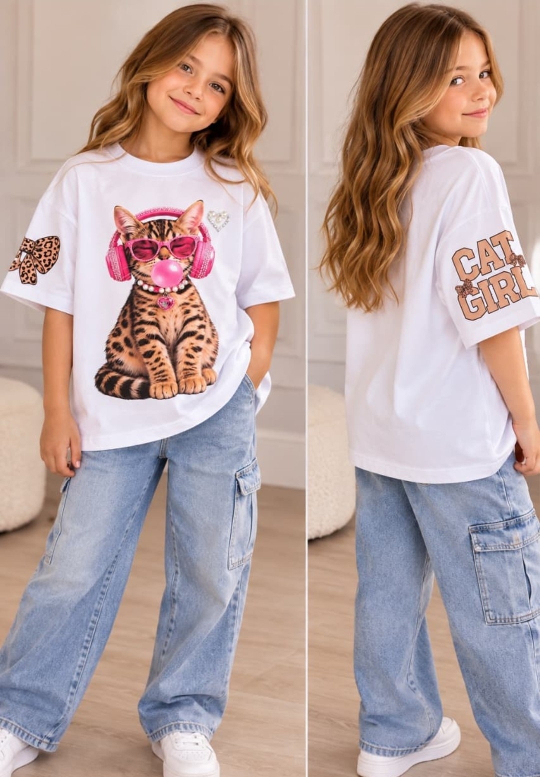 Remera de Nena Gatiito con Perla - Imagen 4