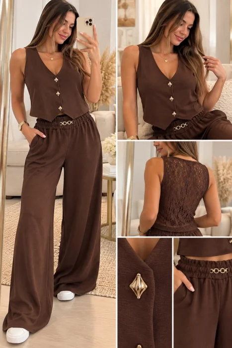 Conjunto Importado con Encaje