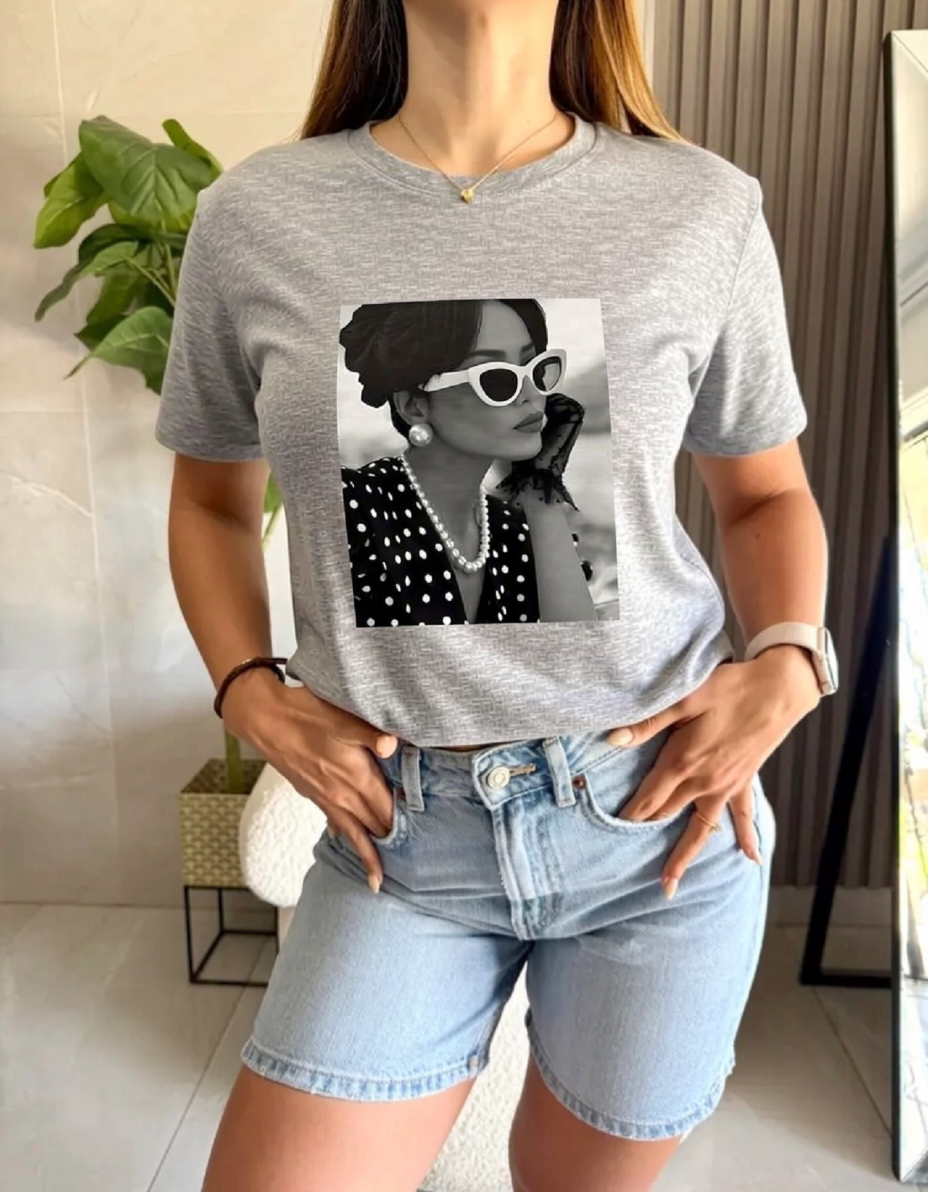 Remera Dama Sofisticada Algodón - Imagen 2