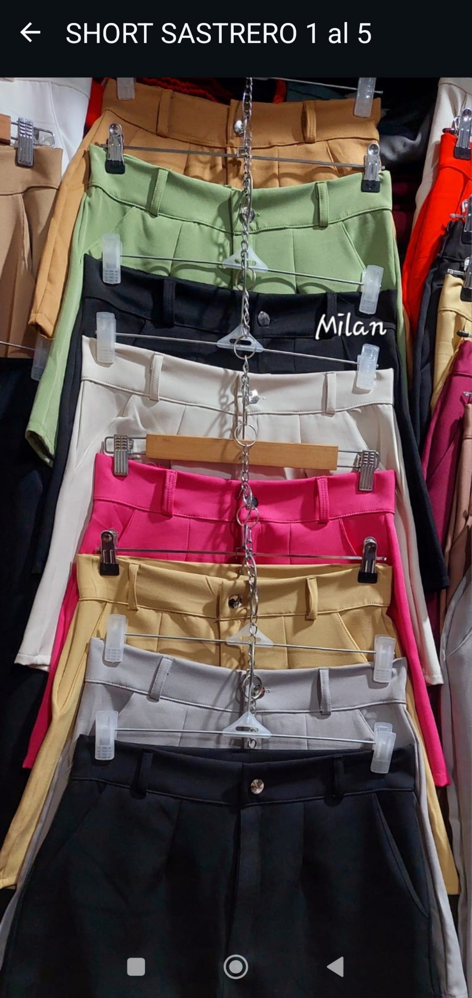 Short Sastreros de Dama - Imagen 3