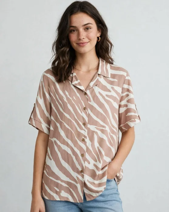 Camisa Fibrana Poplin.