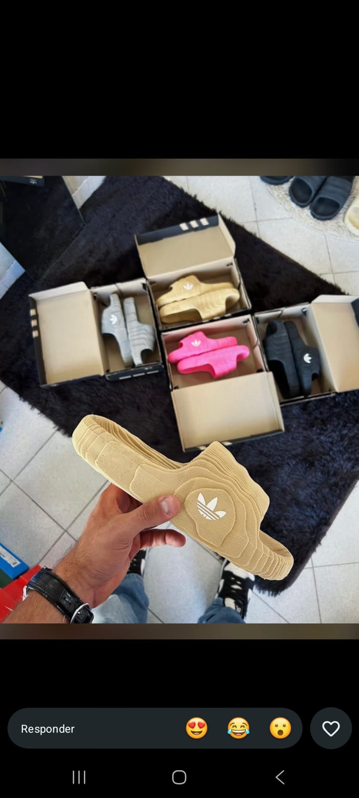 Ojotas Adilette con Caja - fd2cb531-05bf-4757-ad20-a25a095253e3.jpeg