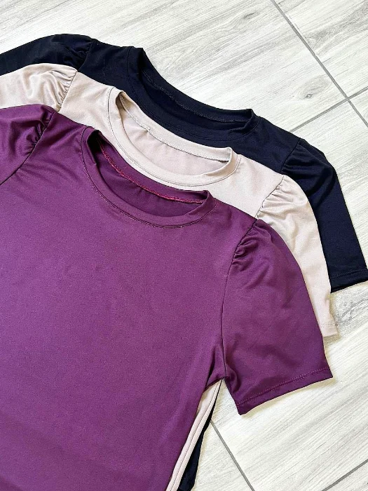 Remera Manga Princesa Modal Soft