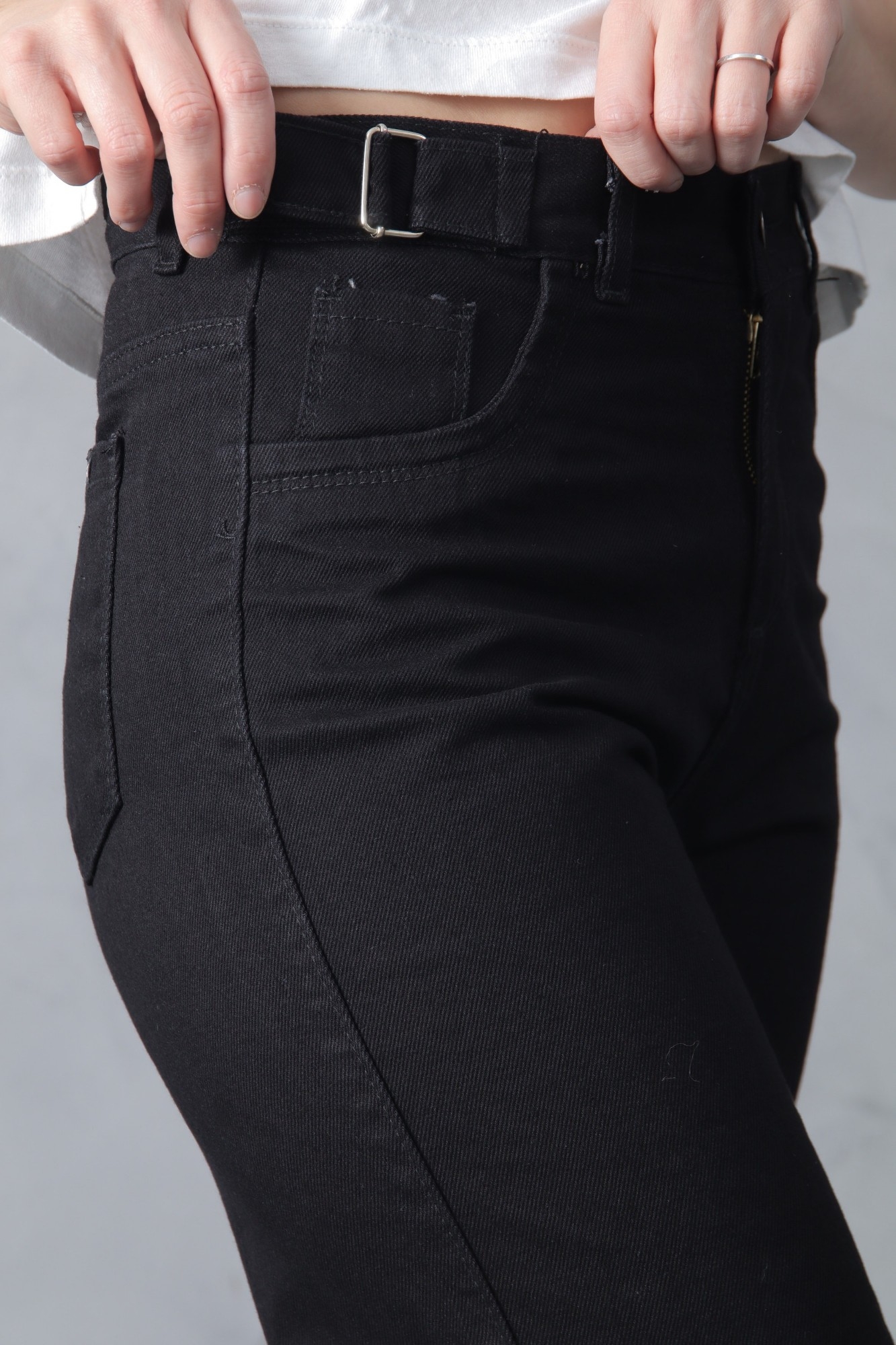 Wide Leg Negro con Regulador! Rigido - Imagen 5