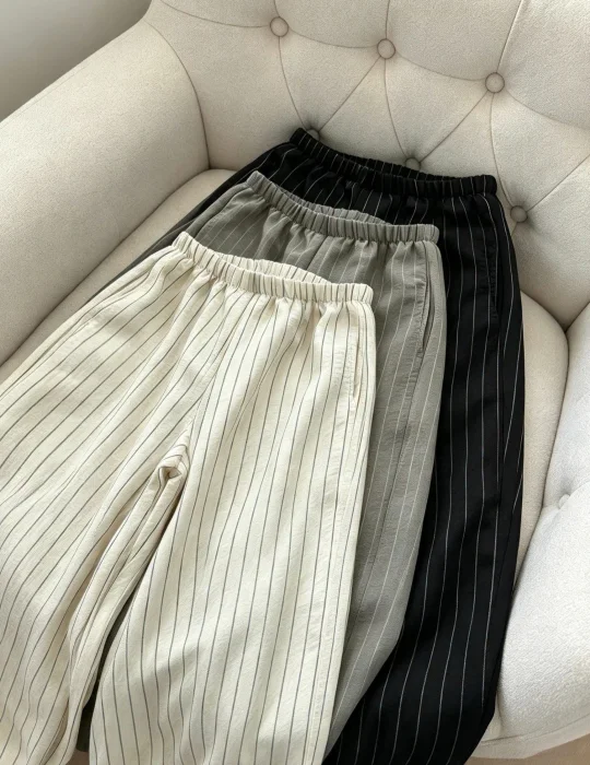 Pantalón Babucha Rayado