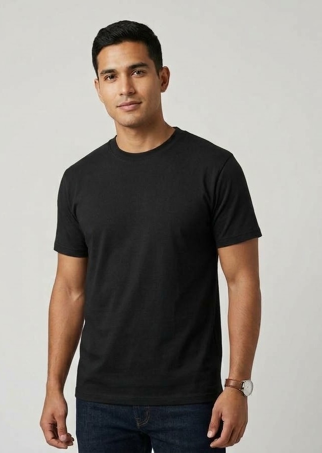 Remeras Lisas de Algodón Peinado - Imagen 2