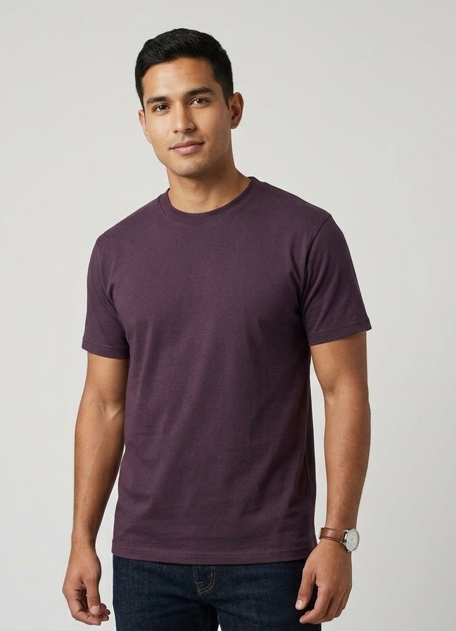 Remeras Lisas de Algodón Peinado - Imagen 3