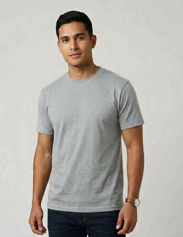 Remeras Lisas de Algodón Peinado - Imagen 2