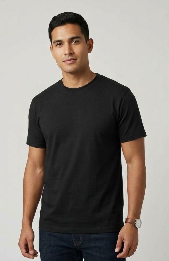 Remeras Lisas de Algodón Peinado - Imagen 3