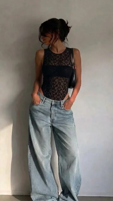 Body Basico Broderie