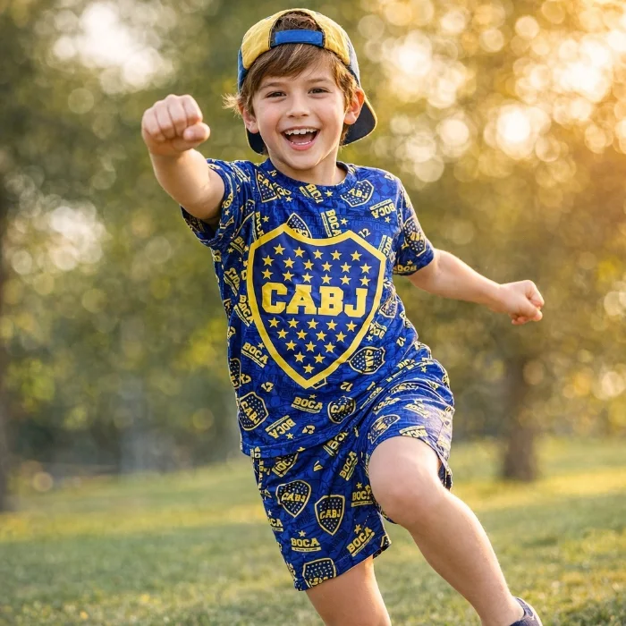 Pijama Niño Boca Junior