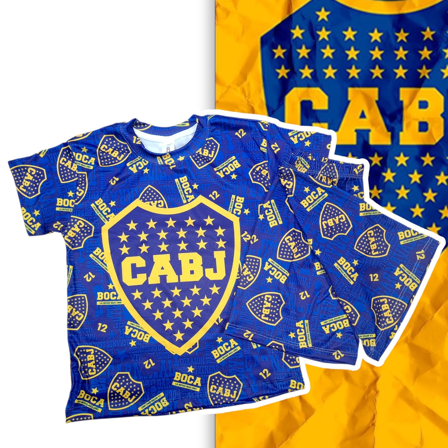 Pijama Niño Boca Junior - Imagen 2