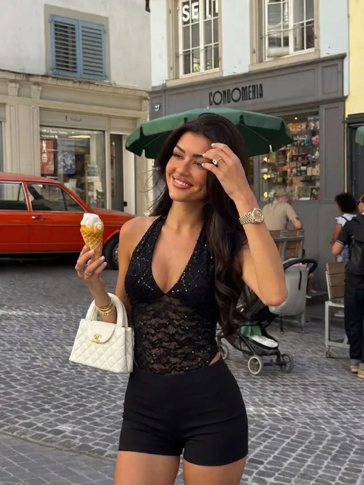 Body Paloma Lentejuela