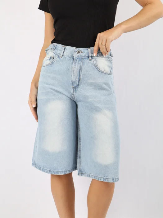 Bermuda Baggy Cel Cint Ajust
