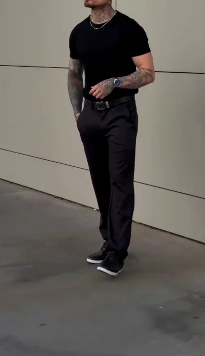 Pantalon Sastrero Corte Chino