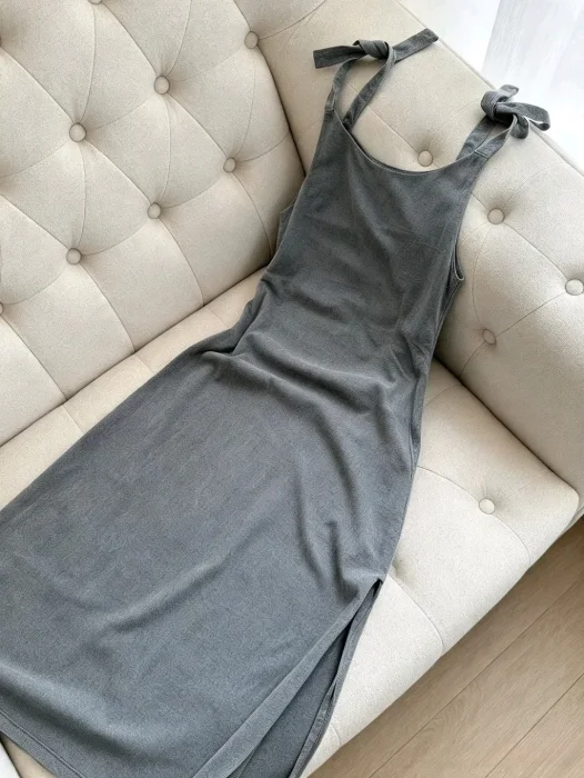 Vestido Largo Jaspeado