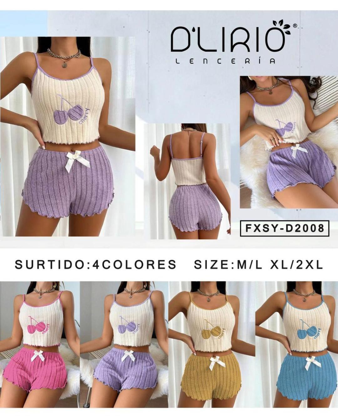 Piyama D'lirio Cherry (docena) - Imagen 2