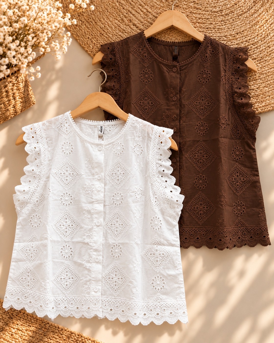 Blusa Broderie Importado - Imagen 2