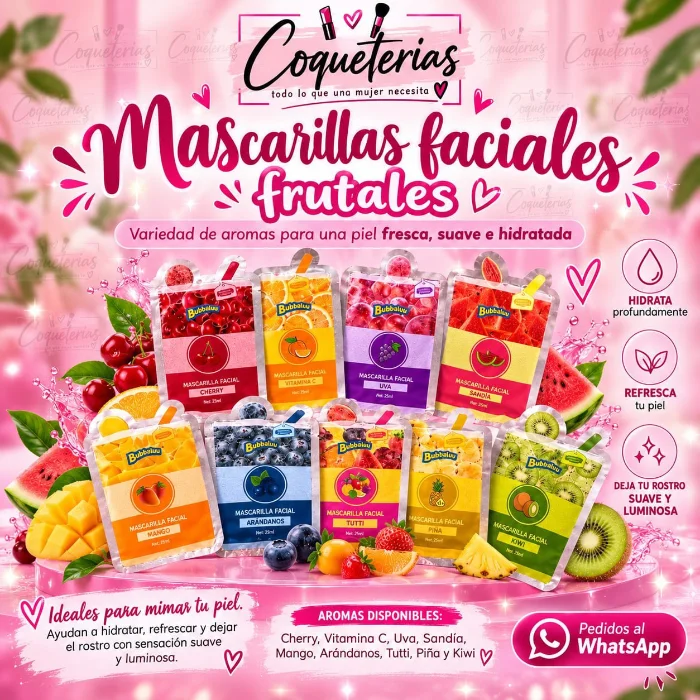 Mascarillas Faciales Bubaloo