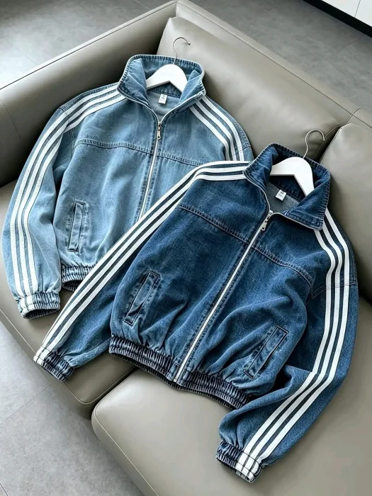 Campera Denim 3 Lineas