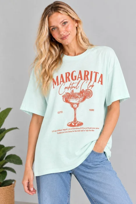 Remeron Oversize Estampa Margarita