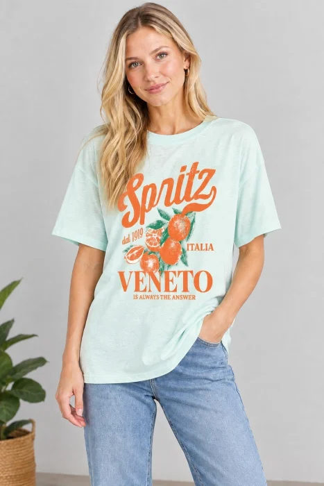 Remeron Oversize Estampa Veneto
