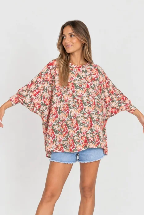 Remeron Oversize Floreado