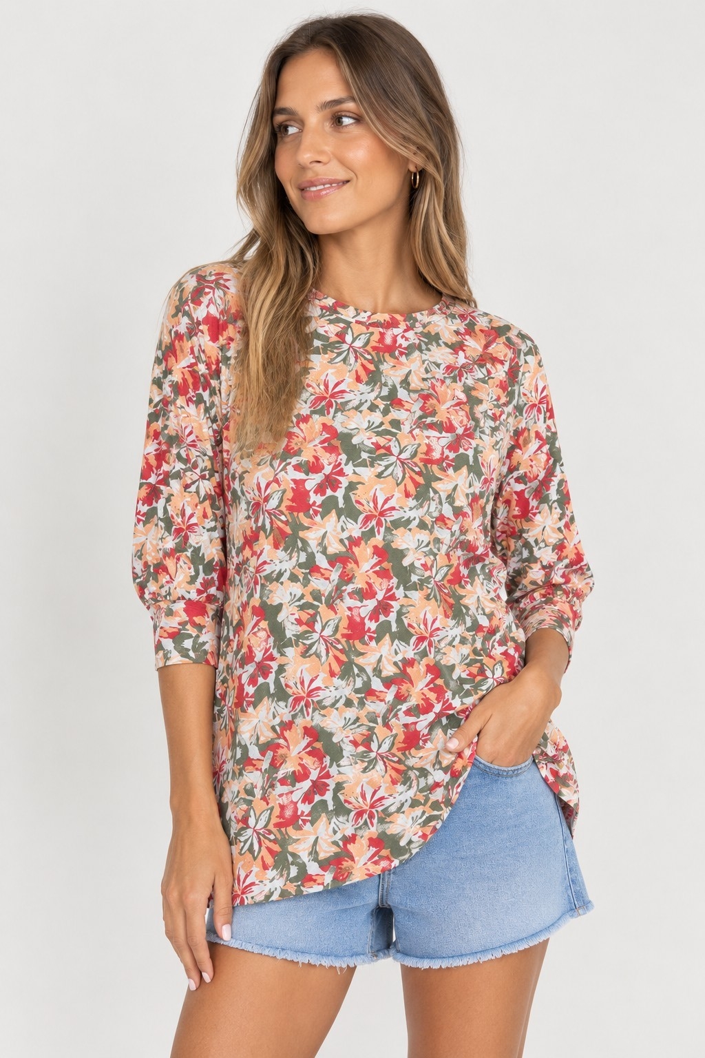 Remeron Oversize Floreado - Imagen 3