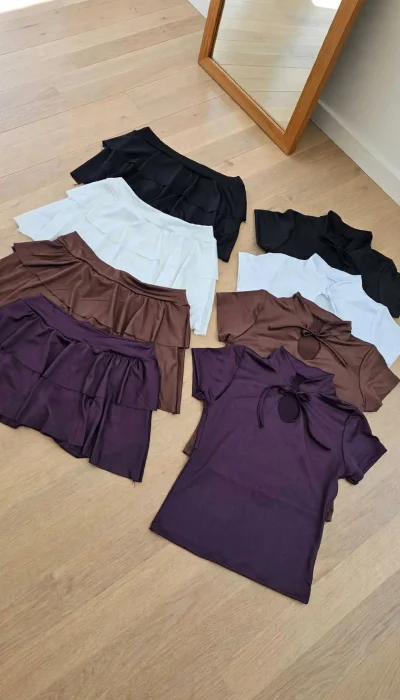 Set Tokio Short Pollera + Remera